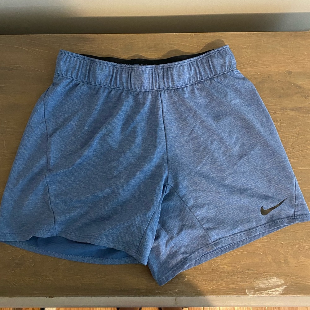 light blue NIKE athletic shorts! brand new, no wear or flaws, very comfortable!
